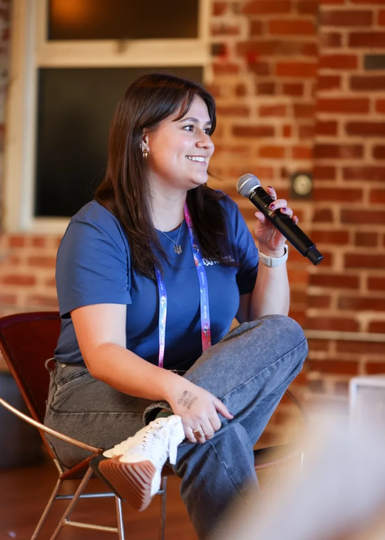 marquee of people in a meeting